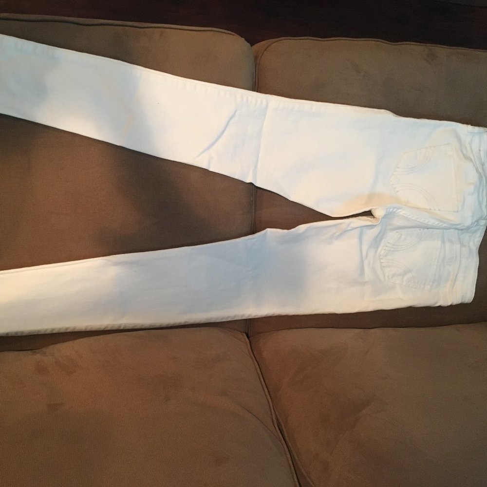 Hollister White Pants